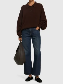Jeans dritti vita media Kerrie