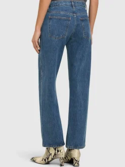 Jeans dritti vita media Kerrie