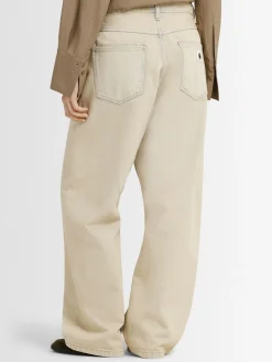 Jeans gamba ampia Brandon in cotone