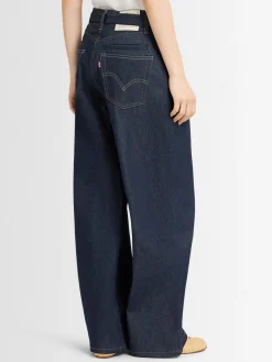 Jeans gamba ampia Levi’s in denim con cintura
