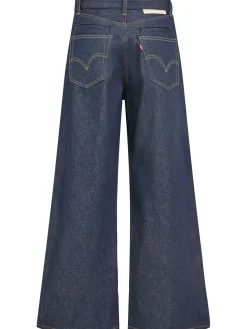 Jeans gamba ampia Levi’s in denim con cintura