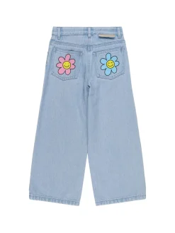 Jeans in cotone con patch