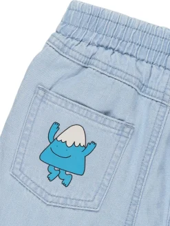 Jeans in cotone stampato