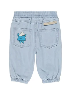 Jeans in cotone stampato