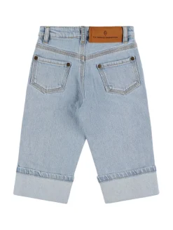 Jeans in cotone stampato stretch