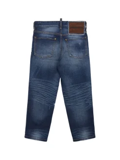 Jeans in denim di cotone stretch