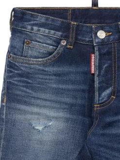 Jeans in denim di cotone stretch