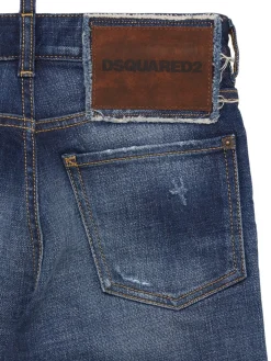 Jeans in denim di cotone stretch