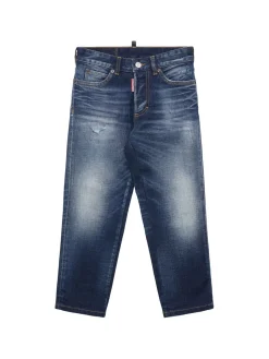 Jeans in denim di cotone stretch