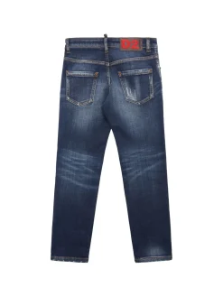 Jeans in denim di cotone stretch