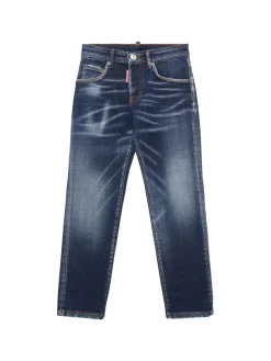 Jeans in denim di cotone stretch