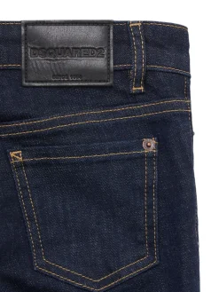 Jeans in denim di cotone stretch