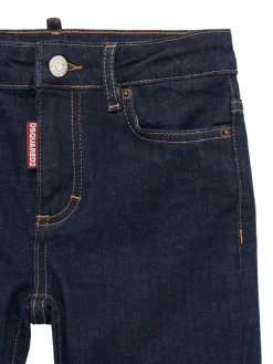 Jeans in denim di cotone stretch