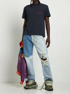 Jeans Ken in denim vintage distressed