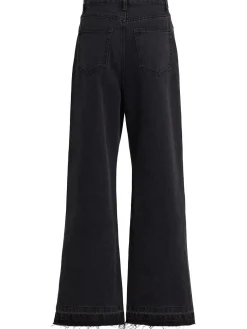 Jeans larghi in denim