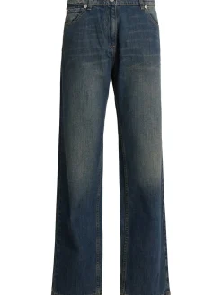 Jeans larghi in denim