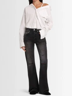 Jeans larghi svasati