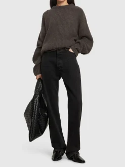 Jeans larghi vita bassa