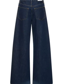 Jeans palazzo vita media
