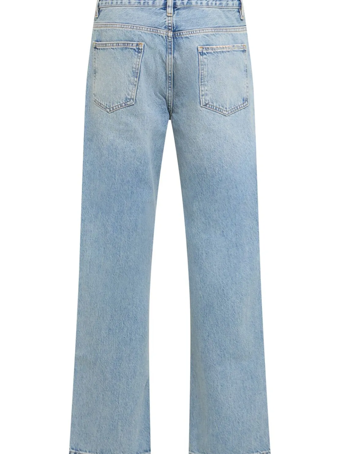 Jeans relaxed fit in denim di cotone