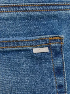 Jeans Stack in denim di cotone 15cm