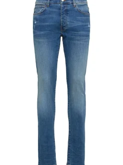 Jeans Stack in denim di cotone 15cm