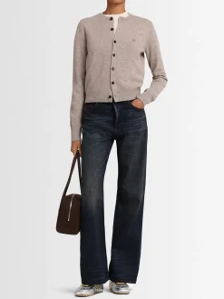 Jeans svasati 5 tasche in denim