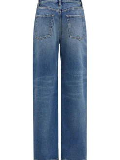 Jeans 5 tasche Clara in denim stonewash