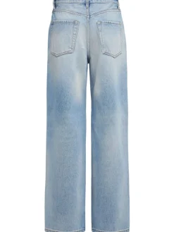 Jeans 5 tasche Clara in denim stonewash