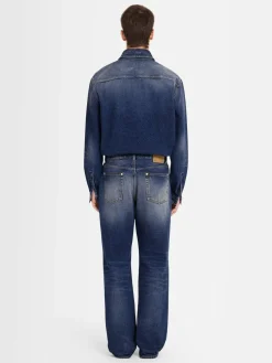 Jeans 5 tasche in denim