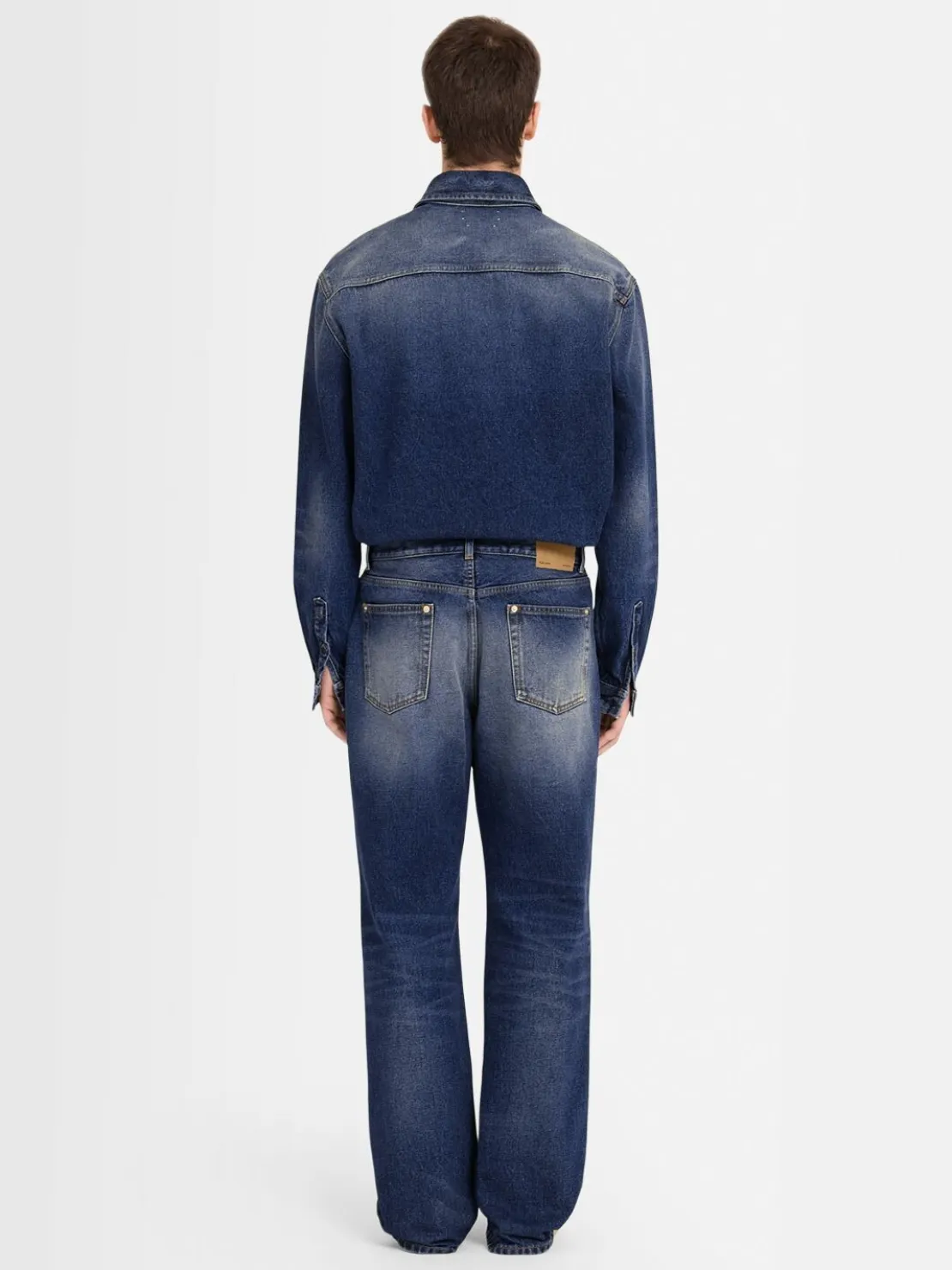 Jeans 5 tasche in denim