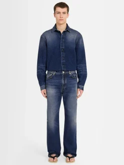 Jeans 5 tasche in denim