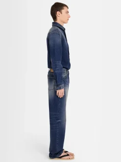 Jeans 5 tasche in denim