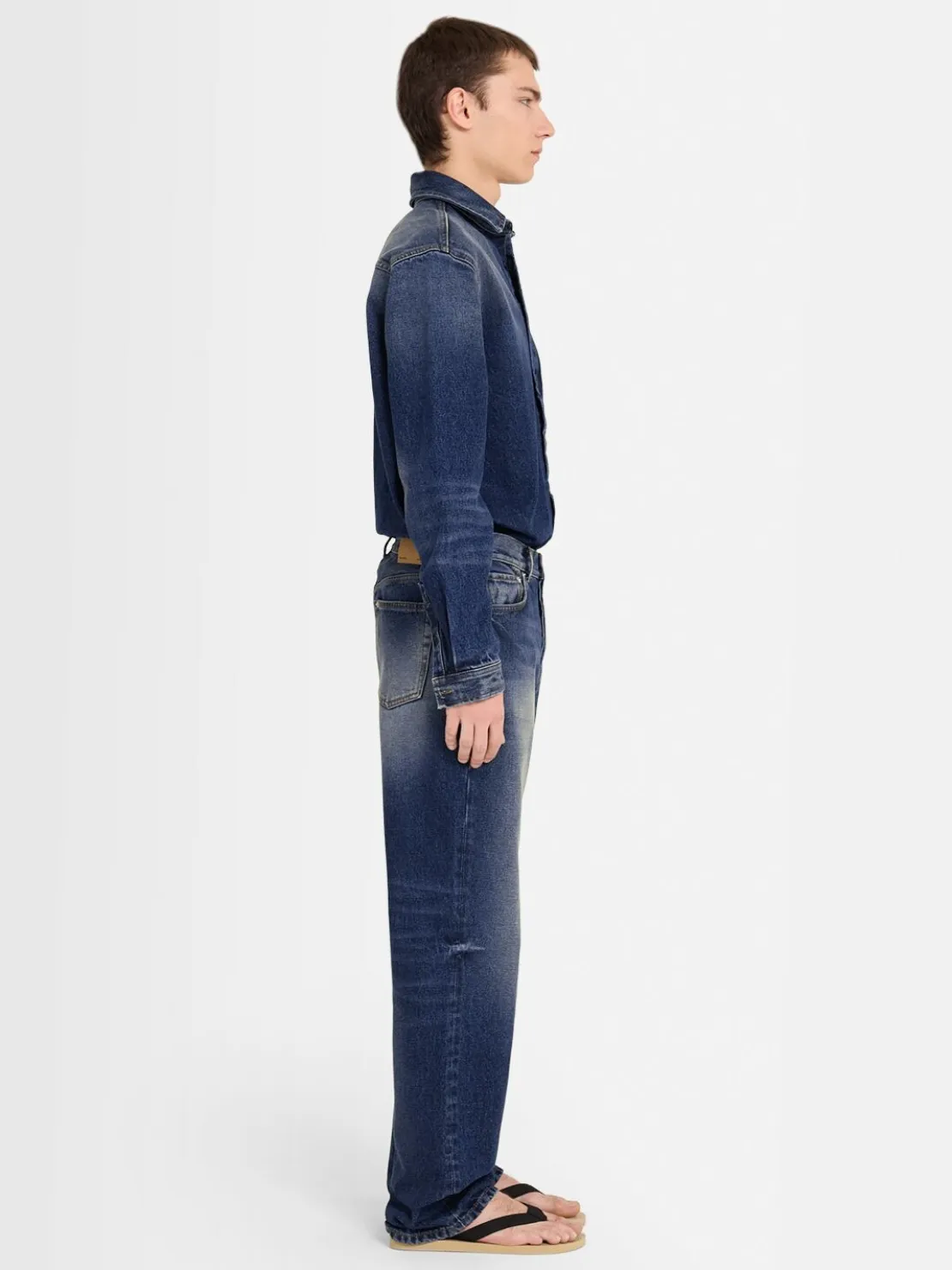 Jeans 5 tasche in denim