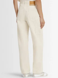 Jeans utility tinti al vegetale