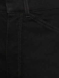 Jeans vita alta in denim