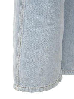 Jeans vita alta loose fit 90s distressed