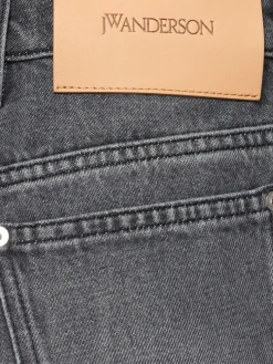 Jeans vita media boyfriend fit con fibbie