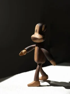 Julius The Monkey piccolo in legno di quercia
