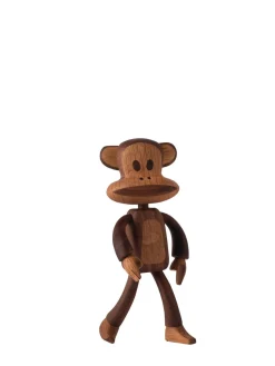 Julius The Monkey piccolo in legno di quercia