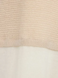Kai double-layer cashmere sweater