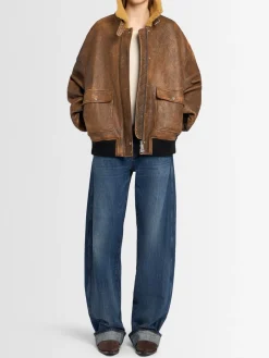 Karo straight leg denim jeans