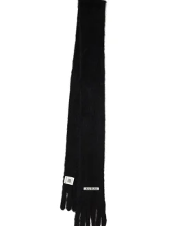 Kinna skinny mohair blend scarf