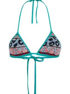 Knitted bikini top