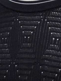 Knitted cotton t-shirt