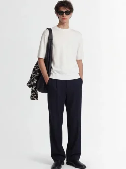 Knitted cotton t-shirt