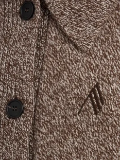 Knit wool & cashmere cardigan