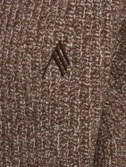Knit zip cardigan