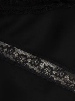 Lace & satin camisole