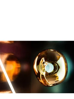 Lampada da superficie Melt Mini LED oro